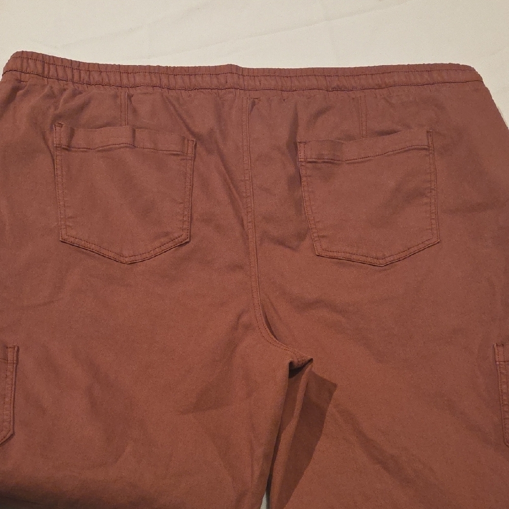 Maurices Men's Cargo Jogger Pants — Rust Brown - Picture 5 of 5
